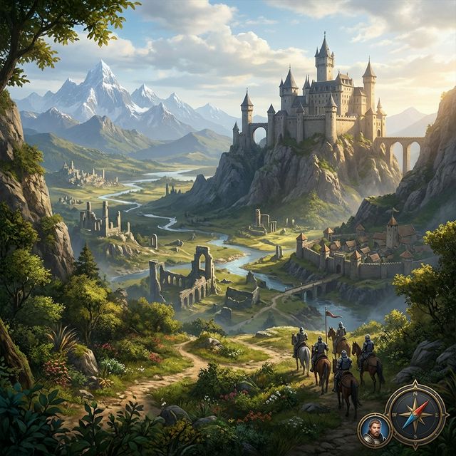 Game world visualization